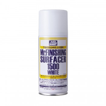 Mr. Hobby Paint Mr. Finishing Surfacer 1500 Spray - White GSB529